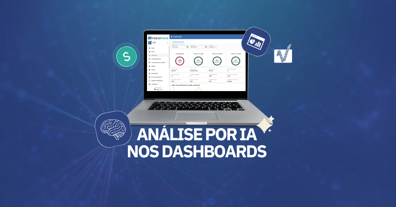 Análise por IA nos Dashboards: transforme dados em insights com um clique