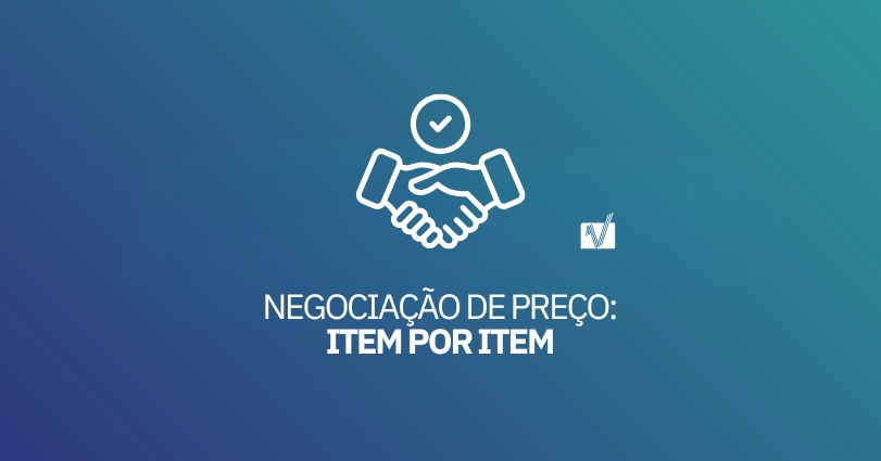 Negociação de preço na vida real: item por item, mas com a agilidade que o atacado/varejo exige!