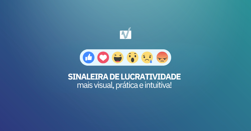 🚦 Sinaleira de Lucratividade mais visual, prática e intuitiva!