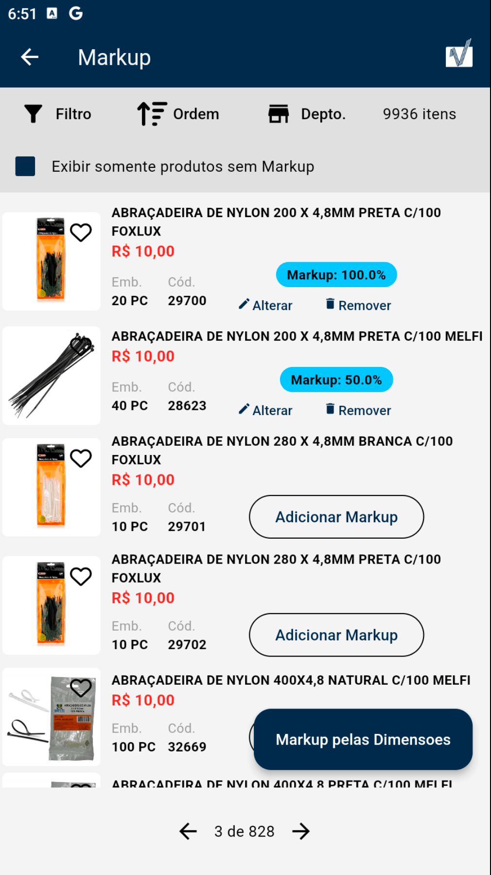 Screenshot VersoApp - Prateleira Infinita